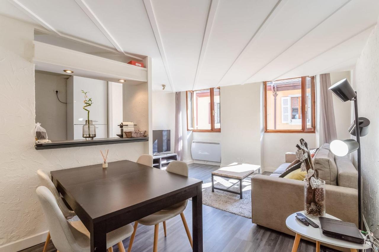 Le Saint Jean - Appartement Rue Carnot pour 2 - 4 pers Annecy Extérieur photo