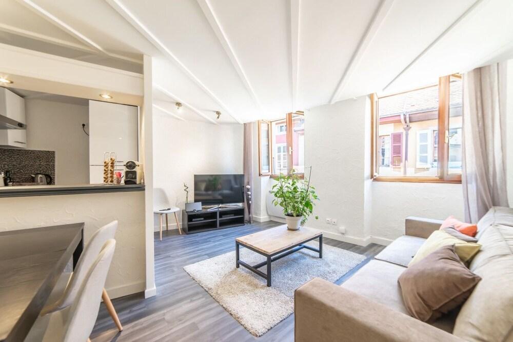 Le Saint Jean - Appartement Rue Carnot pour 2 - 4 pers Annecy Extérieur photo